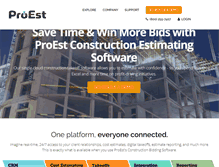 Tablet Screenshot of proest.com